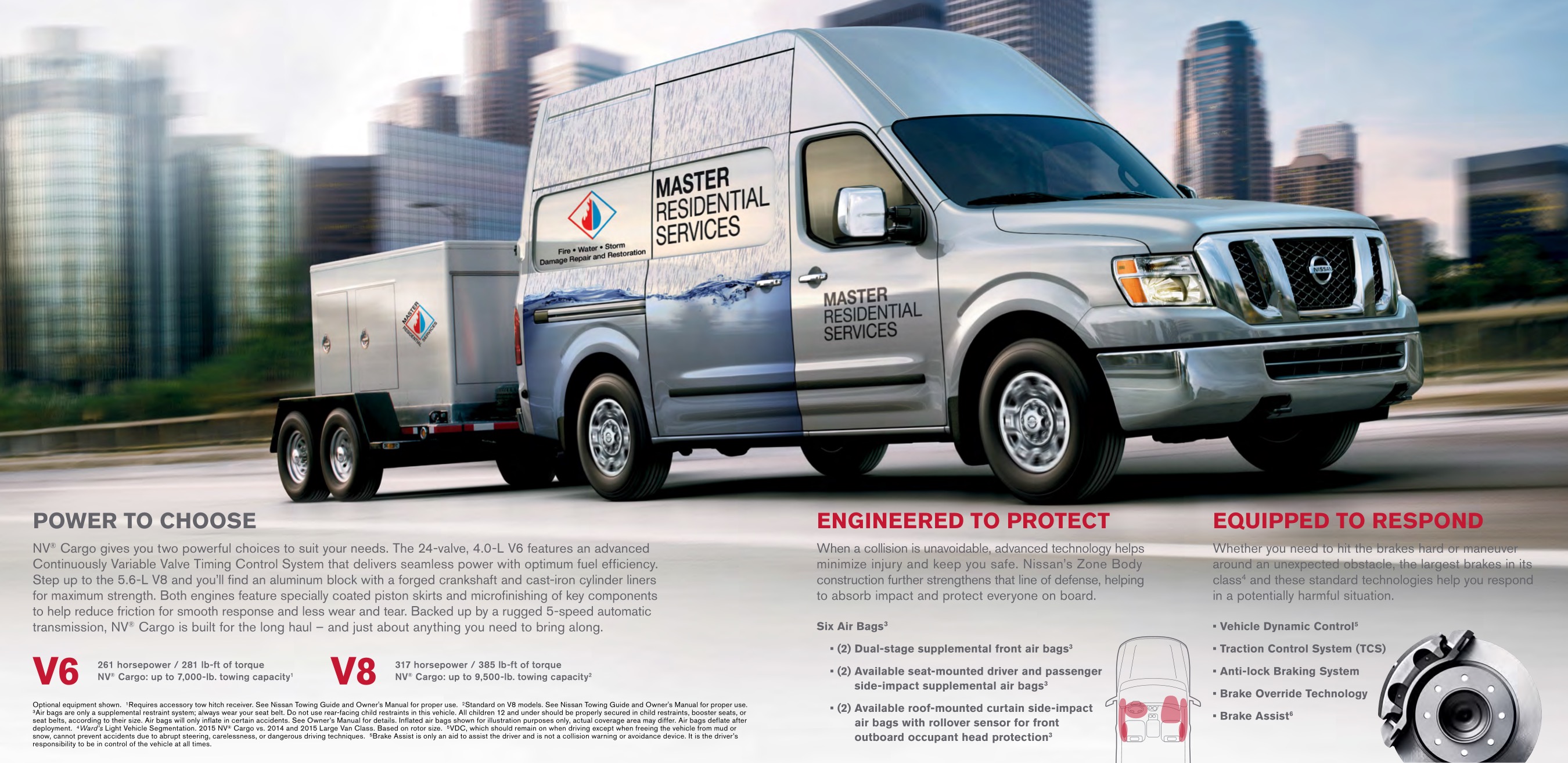 2015 Nissan NV Cargo Brochure Page 11